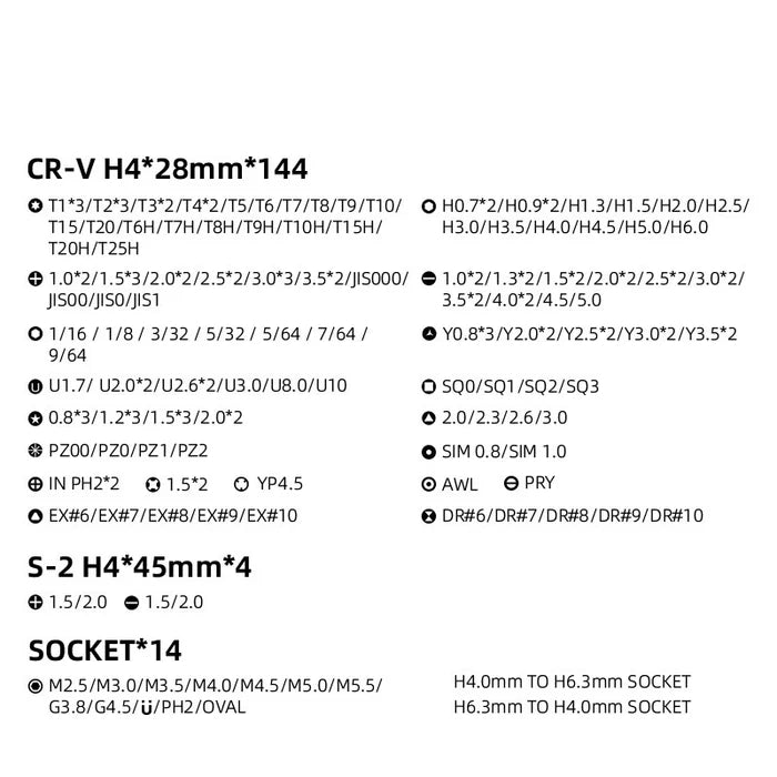 Electric Precision Screwdriver Kit 180-in-1