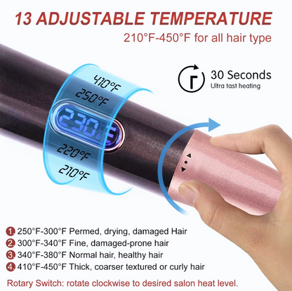 Hair Straightener and Curler