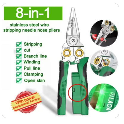 8-in-1 Electrician Scissors