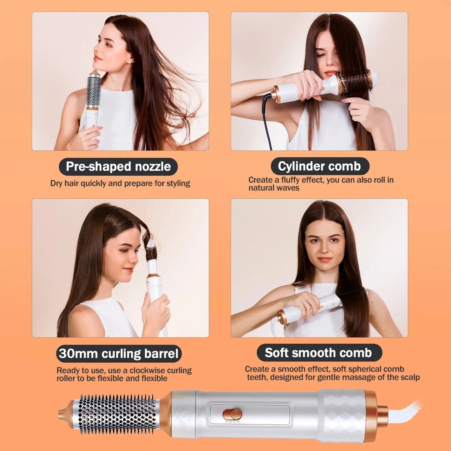 5 in 1 Hair Dryer Brush