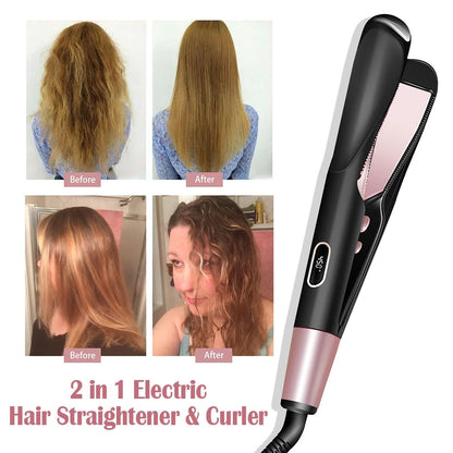 Hair Straightener and Curler