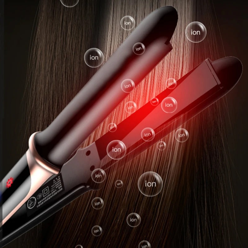 2-in-1 Hair Straightener & Curler